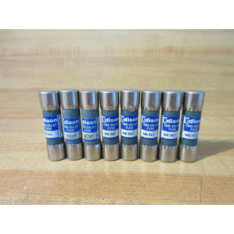 Edison MEN-1 Fusegear Fuse MEN1 (Pack of 8) - New No Box