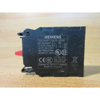 Siemens 3SU1400-1AA10-3EA0 Contact Module - New No Box