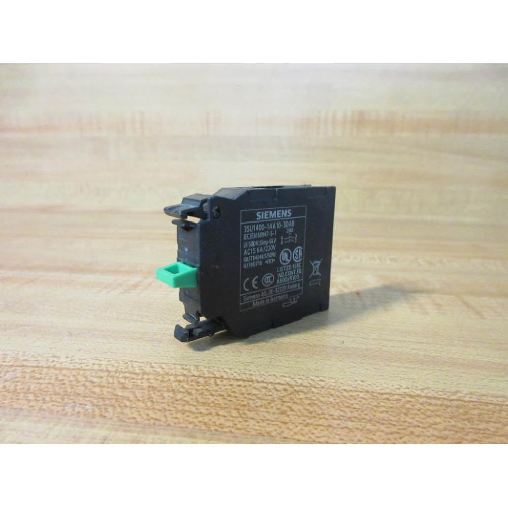 Siemens 3SU1400-1AA10-3DA0 Contact Module - New No Box