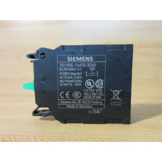 Siemens 3SU1400-1AA10-3DA0 Contact Module - New No Box