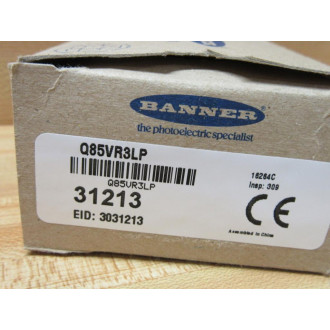 Banner Q85VR3LP Polarized Retro Photo Sensor 21213