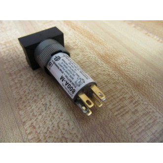 Allen Bradley 800A-M2GG24 Push Button Assy 800AM2GG24 Series B - Used