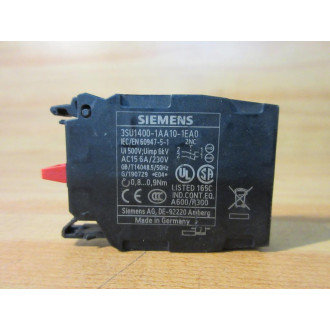 Siemens 3SU1400-1AA10-1EA0 Contact Module 3SU14001AA101EA0 - New No Box