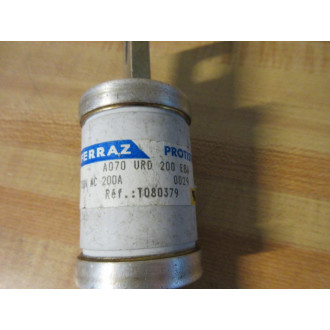 Gould Shawmut Ferraz Mersen A070 URD 200 EBW Fuse A070URD200 (Pack of 2) - Used