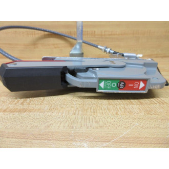 Allen Bradley 140G-M1B Operating Handle 140GM1B WBracket & Cable - Used