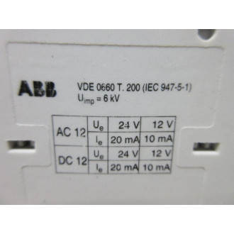 ABB VDE 0660 T.200 Contact VDE0660T200 - New No Box