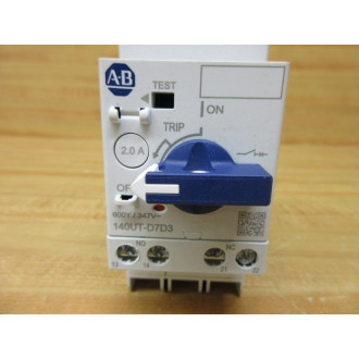 Allen Bradley 140UT-D7D3-B20 Circuit Breaker 14OUYD7D3B20 - New No Box