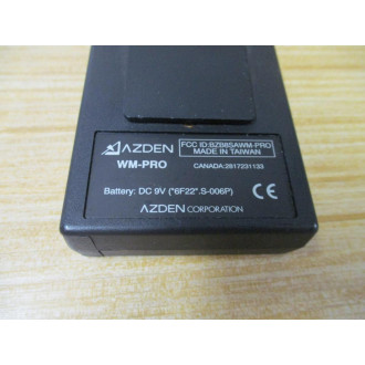 Azden WM-PRO Wireless Transmitter WMPRO - New No Box