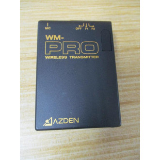 Azden WM-PRO Wireless Transmitter WMPRO - New No Box