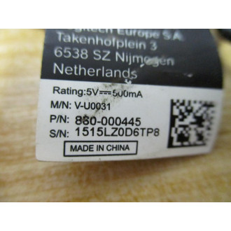 Logitech 860-000445 Webcam V-U0031 - New No Box