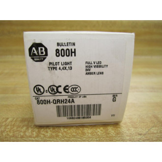 Allen Bradley 800H-QRH24A Pilot Light Series G