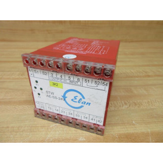 Schmersal STW-AE-SS-24V Elan Safety Relay STWAESS24V - Used