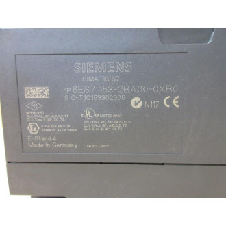 Siemens 6ES7 153-2BA00-0XB0 Module Interface Simatic S7 Chipped Housing - Used