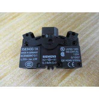 Siemens 3SB32 17-6AA20 Red 3SB32176AA20