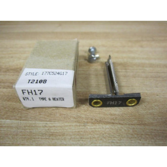 Cutler Hammer Westinghouse FH17 Overload Heater