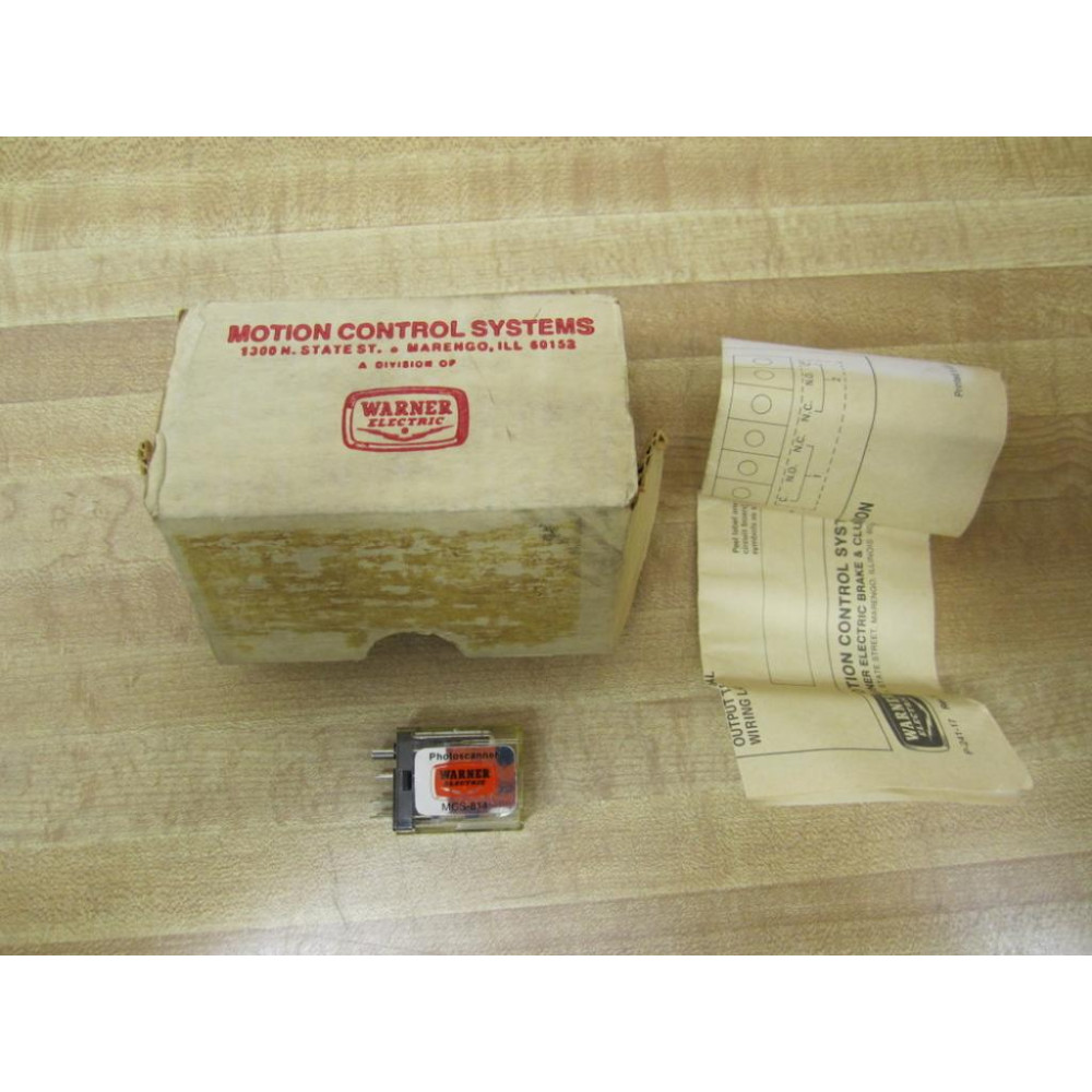 Warner Electric AP322298 Relay HC2-DC24V MCS-814