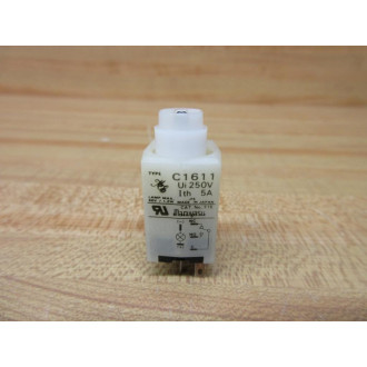 Maruyasu C1611 Push Button Contact Block C161-11 - New No Box