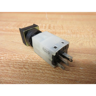 Maruyasu C1611 Push Button Contact Block C161-11 White Push Button - New No Box