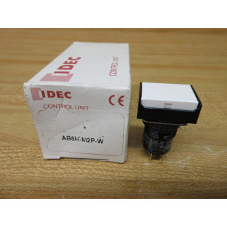 IDEC AB6H-M2P-W Push Button AB6HM2PW