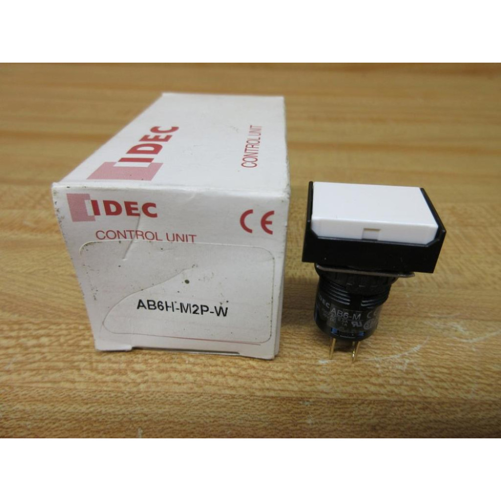 IDEC AB6H-M2P-W Push Button AB6HM2PW