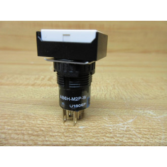 IDEC AB6H-M2P-W Push Button AB6HM2PW