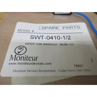 Moniteur Devices 22-104 Snap Action Switch SWT-0410-12