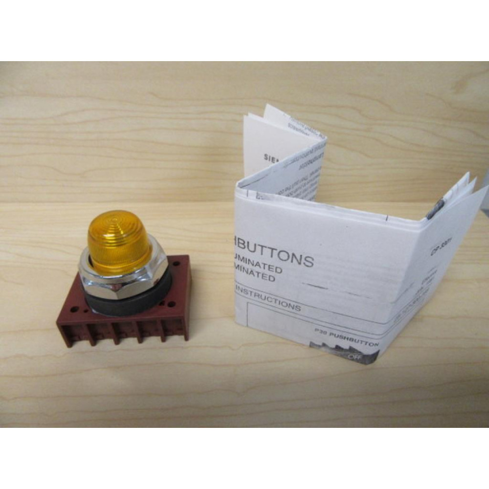 Siemens 3SB06-UPT1 Push Button 3SB06UPT1 3SB06-UPT1-Y