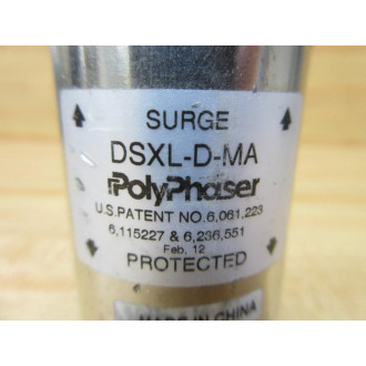 Poly Phaser DSXL-D-MA-BF In-Line EMP Surge Filter DSXL-D-MA No Hardware - New No Box