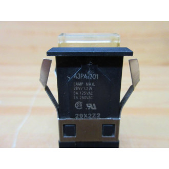 Omron A3PA-701 Push Button Clear - Used