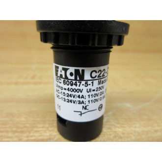 Eaton C22-DH-S-K02 Push Button Actuator C22DHSK02