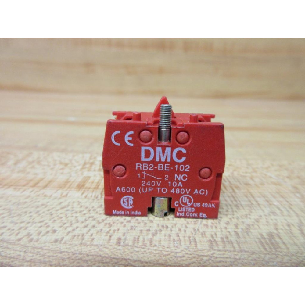 DMC RB2-BE-102 Contact Block RB2BE102 - New No Box