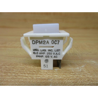 Oslo Controls DPM2A Push Button Switch - New No Box