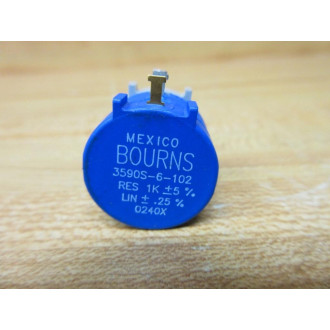 Bourns 3590S-6-102 Rotary Potentiometer 3590S6102 - New No Box