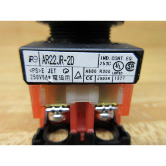 Fuji Electric AR22JR-2D Selector Switch AR22JR2D - New No Box