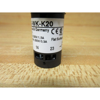 Eaton C22-WK-K20 Selector Switch C22WKK20