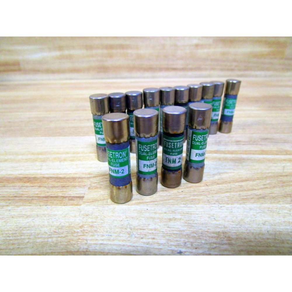 Buss FNM-2 Bussmann Fuse Cross Ref 4XC10 (Pack of 14) - New No Box