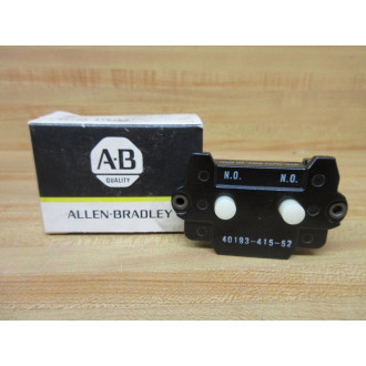 Allen Bradley 40193-415-52 Pilot Switch Assembly 40141552