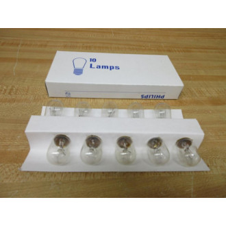 Philips 6S6DC DC Bayonet Lamp Bulbs (Pack of 10)