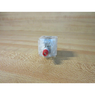 Schlegel BL4 Illuminated Contact Block Red WCap - New No Box