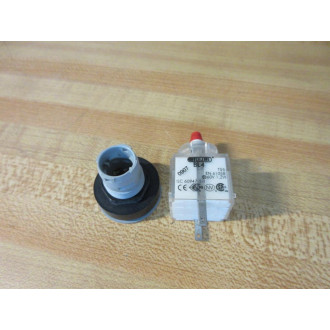 Schlegel BL4 Illuminated Contact Block Red WCap - New No Box