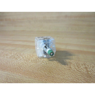 Schlegel BL4 Illuminated Contact Block Green WCap - New No Box