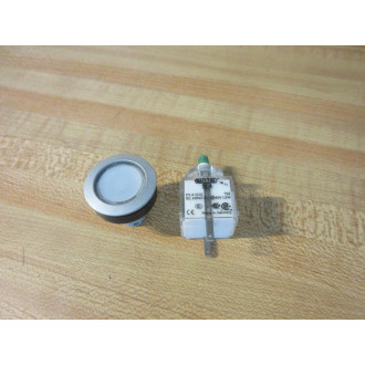 Schlegel BL4 Illuminated Contact Block Green WCap - New No Box