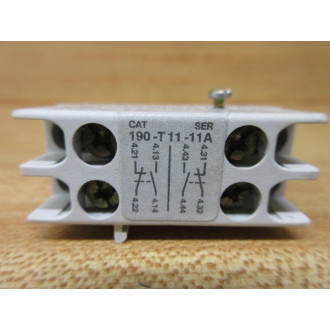 Allen Bradley 190-T11-11 Auxiliary Contact 190T1111