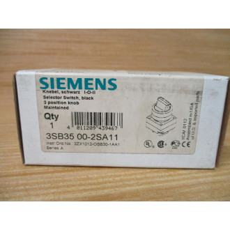 Siemens 3SB3 500-2SA11 Switch 3 Position 3SB35002SA11 W Base & Clip