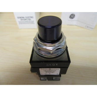 General Electric CR104PLT32L Push To Test Switch GE W1-NO & 1-NC Contact