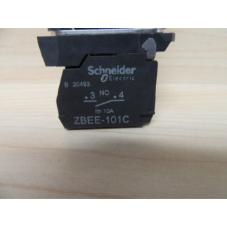 Schneider Telemecanique ZB5AS844 Pushbutton WZBEE-101C Contact - New No Box