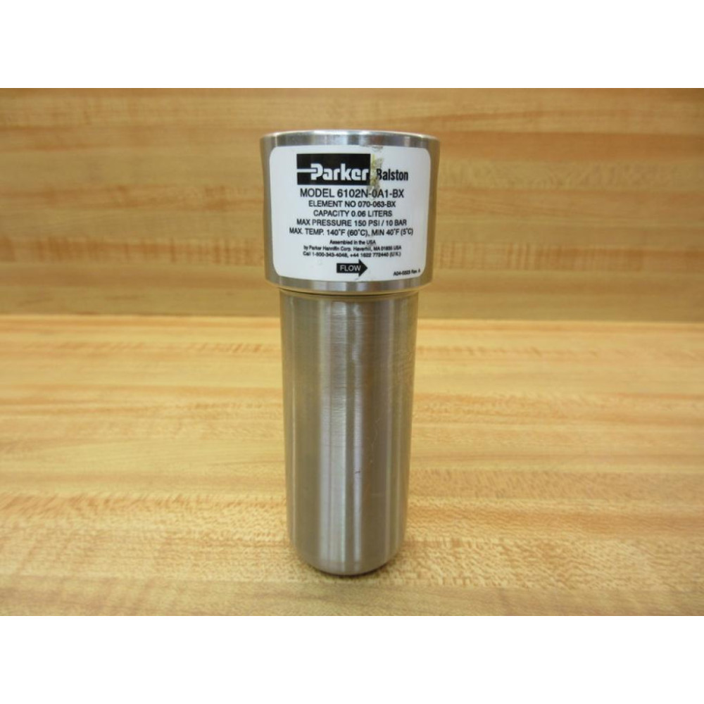 Parker 6102N-0A1-BX Hydraulic 6102N0A1BX - New No Box