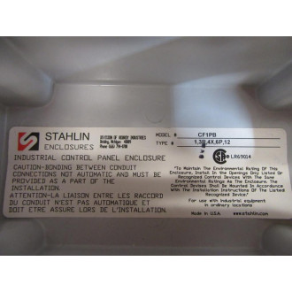 Robroy Stahlin CF1PB Enclosure - Refurbished
