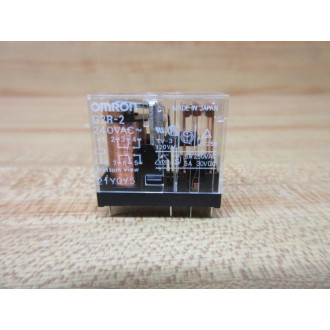 Omron G2R-2-240VAC Relay G2R-2-AC240V - New No Box