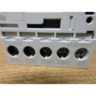 Eaton DILA-22-48VDC Moeller Contactor Relay XTRE10B22WD
